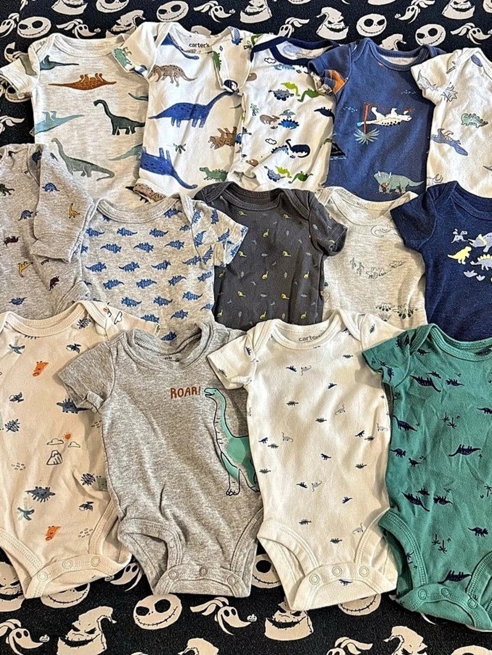 26 Piece Newborn Dinosaur Baby Boy Clothing Lot